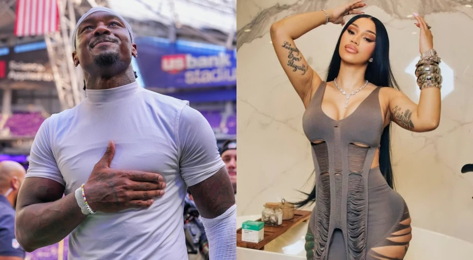 Rapper Cardi B Explains How “God” Told Her To Give Patriots Star WR Stefon Diggs A Chance