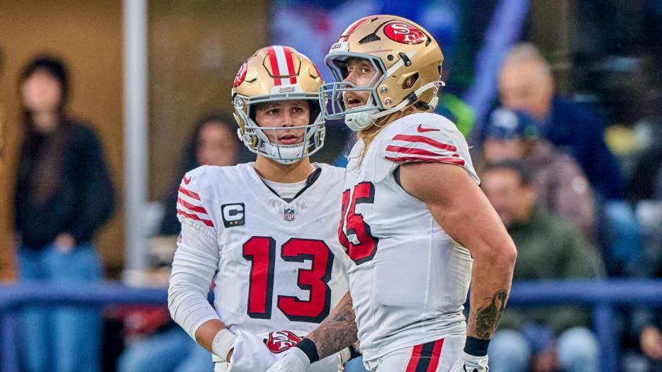 George Kittle glad 49ers aren't having &quot;super drama-filled offseason&quot;