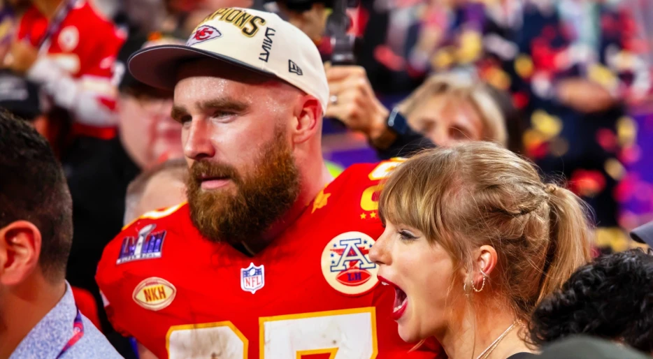 Travis Kelce &amp; Taylor Swift Photographed During Wedding Ceremony As Rumors Swirl