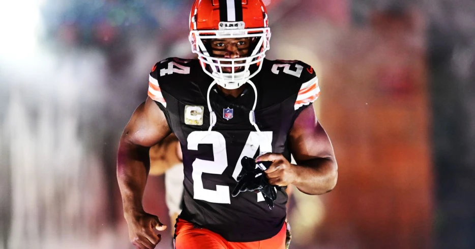 Saints register interest in top RB free agent Nick Chubb