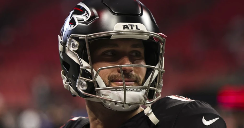Kirk Cousins is in attendance at Falcons mandatory minicamp
