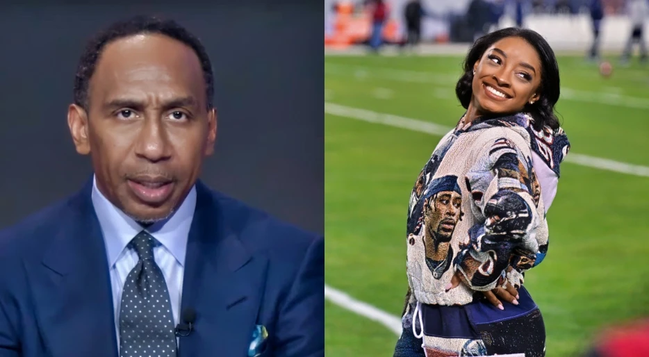 Stephen A. Smith Takes Sides In Simone Biles-Riley Gaines Feud As He Speaks Out About Transgender Athletes In Women’s Sports
