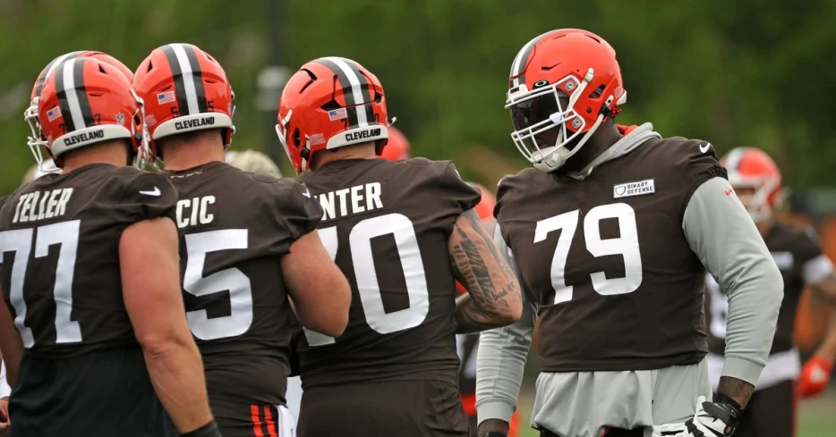 Browns Roster: Dawand Jones embracing the challenge of moving to LT