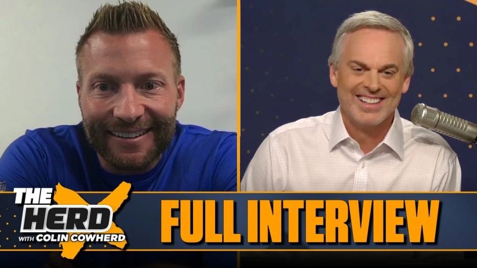 Sean McVay on Rams expectations &amp; his connection with Matthew Stafford | FULL INTERVIEW | The Herd