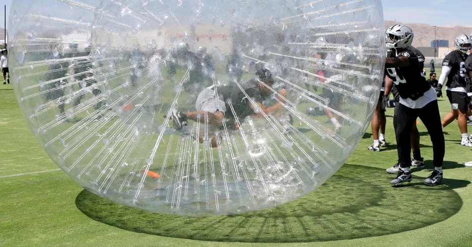 Raiders have a ball before breaking for the summer