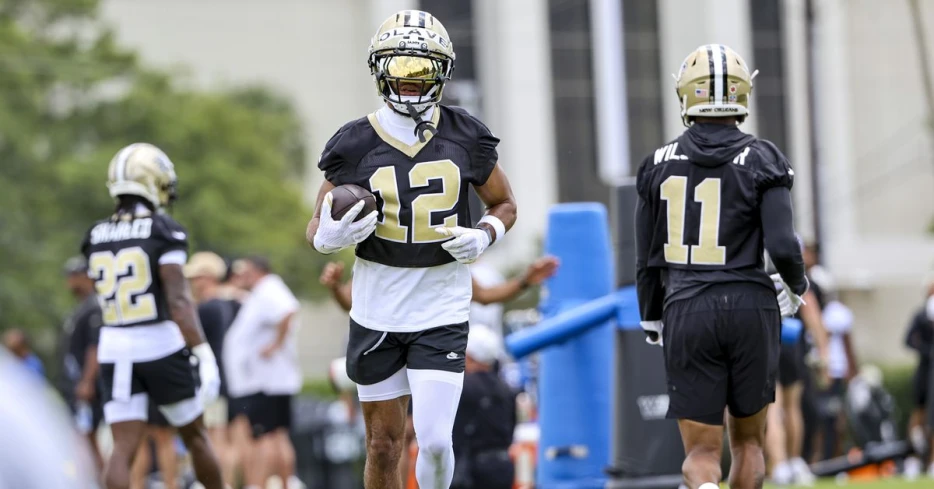Saints have large attendance through two days of minicamp