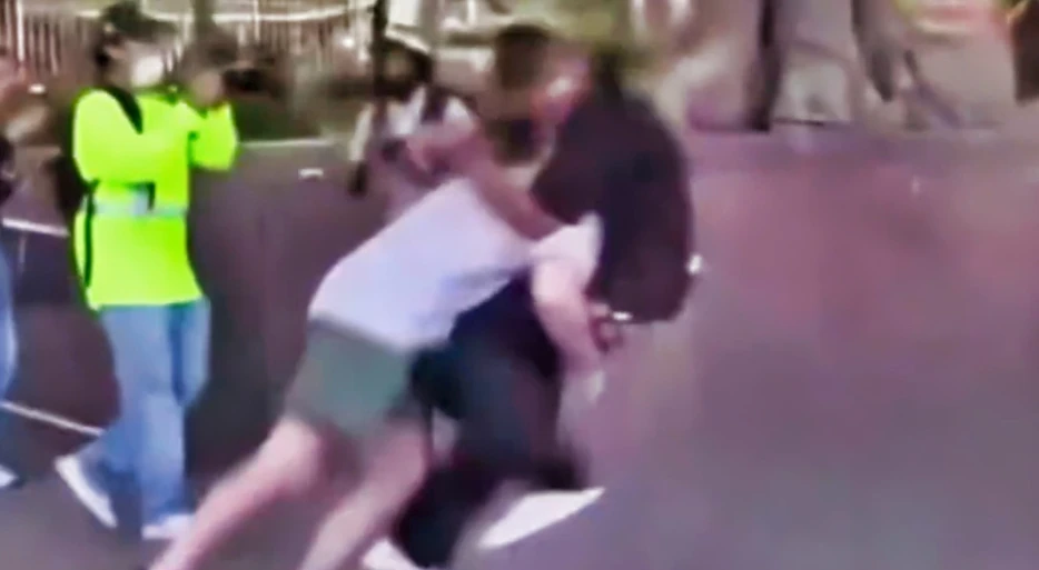 NFL Fans Want Their Favorite Teams To Sign Random Guy Who Delivered Devastating Football Tackle On Los Angeles Protester