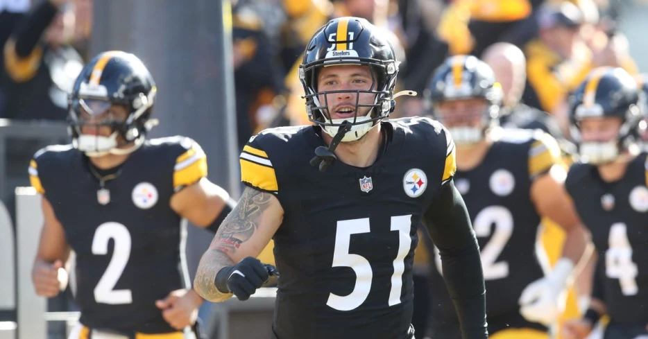 One random Steelers play: Nick Herbig blows up a Browns’ run