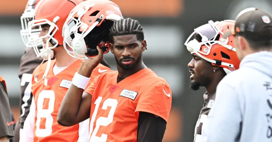 Browns QB Shedeur Sanders continues to visit with Cleveland area youth (Videos)