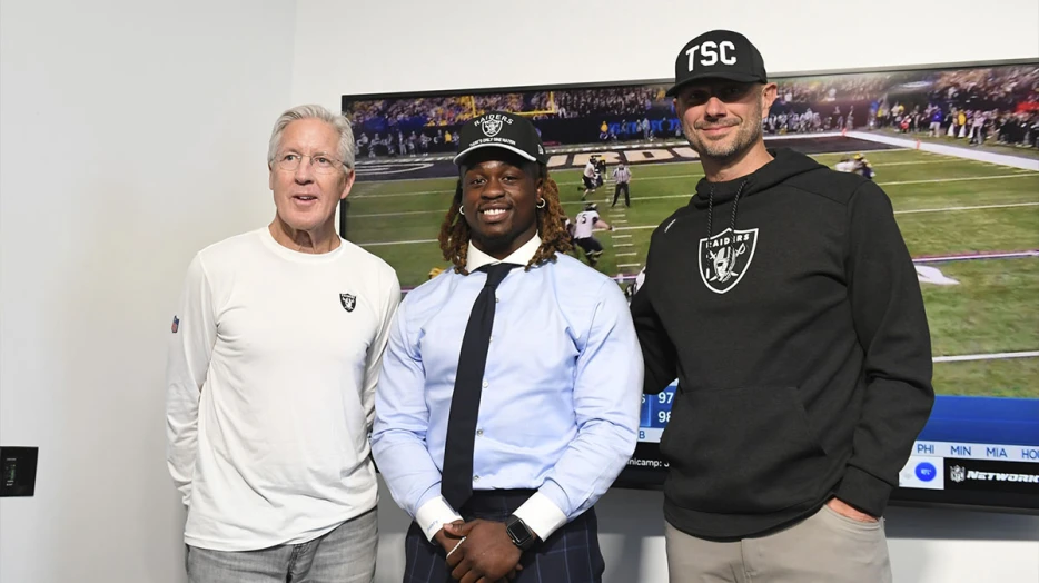 Raiders’ Ashton Jeanty makes ‘fun’ Pete Carroll admission