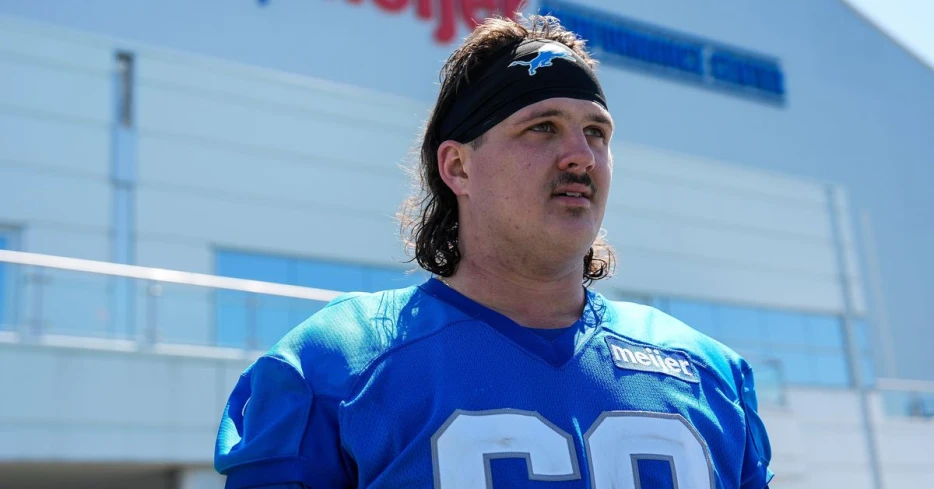Film breakdown: Can Tate Ratledge become the Lions’ center of the future?