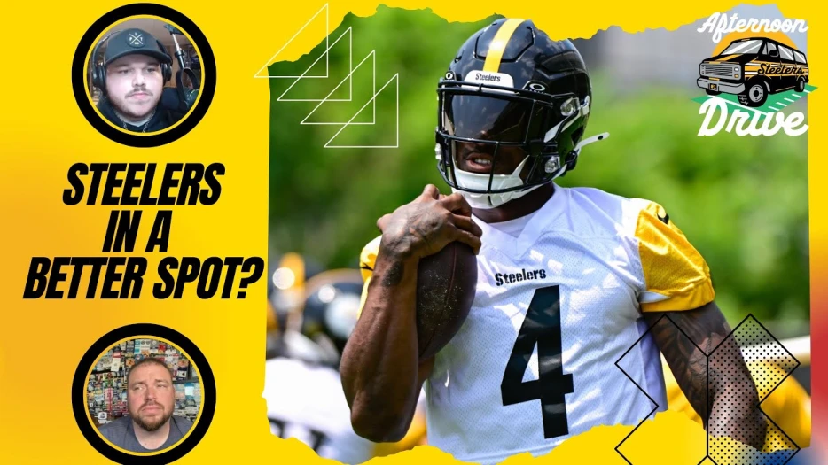 Steelers Afternoon Drive: Are Steelers in a Better Place than Last Year?