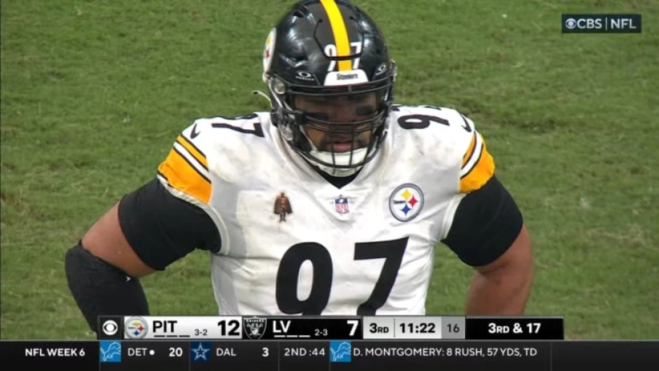 ‘I Got My Ass Kicked:’ Raiders’ OL Admits Cam Heyward Schooled Him