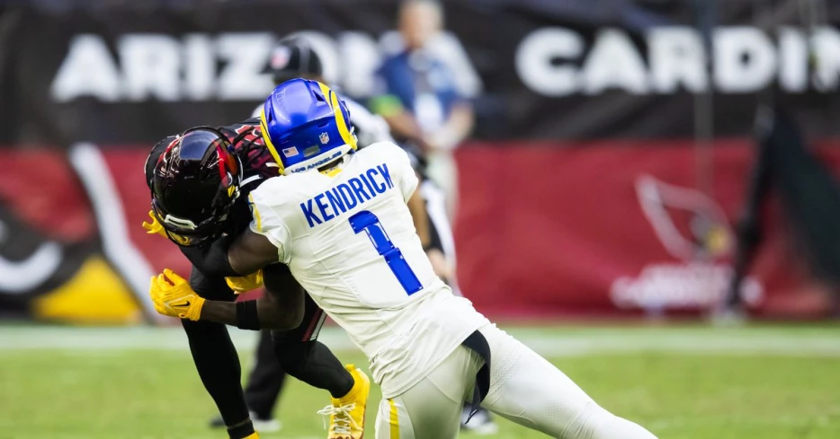 Rams bring back Derion Kendrick after waiving him last week
