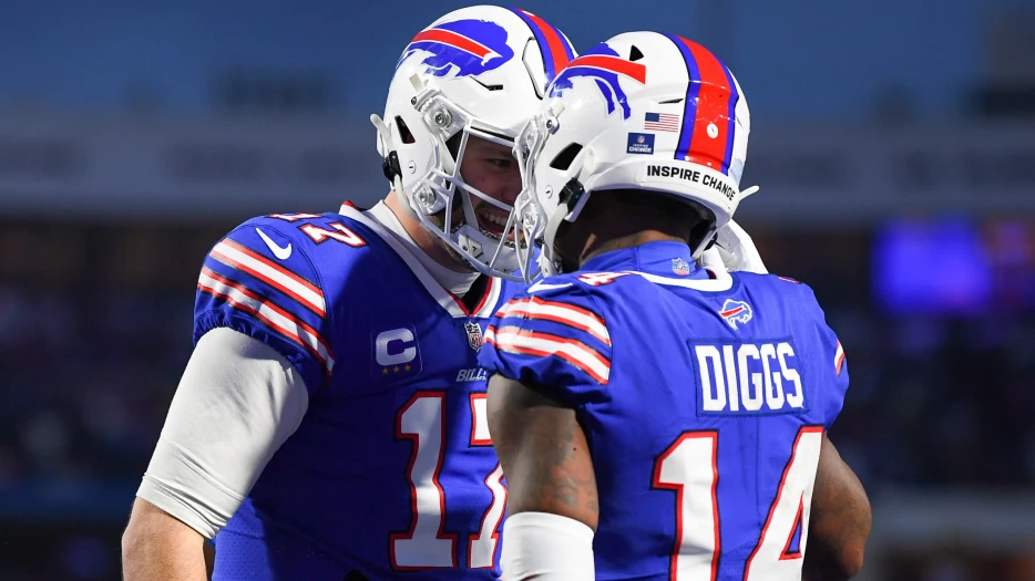 How Josh Allen Thinks Stefon Diggs Will Help Patriots’ Drake Maye