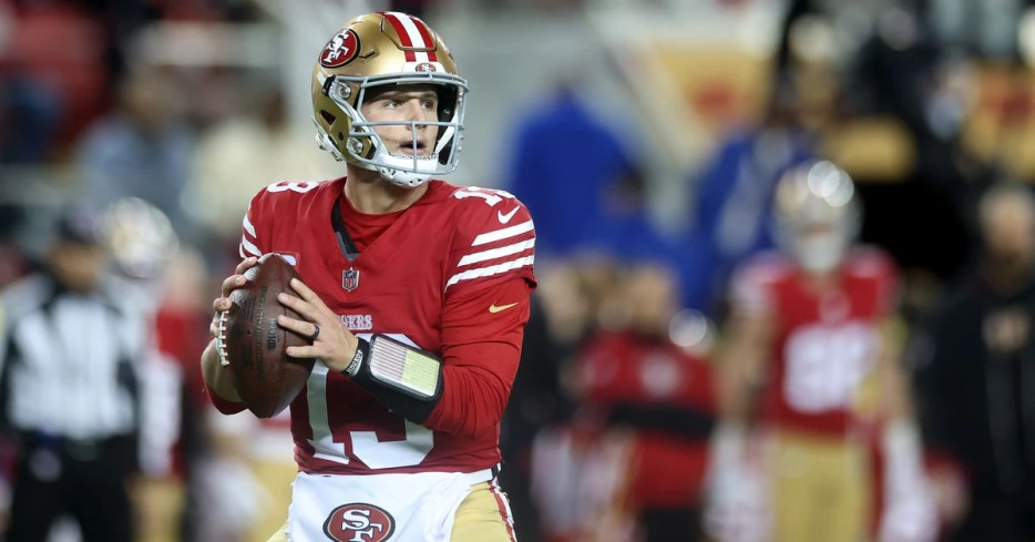 Where the 49ers rank in deep passing since 2022