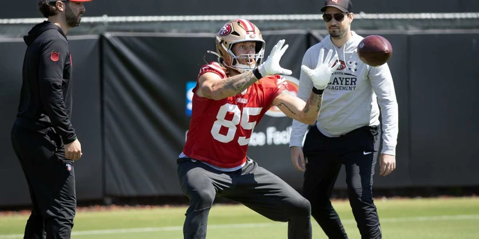 49ers’ George Kittle warns of ‘violence’ amid Robert Saleh return
