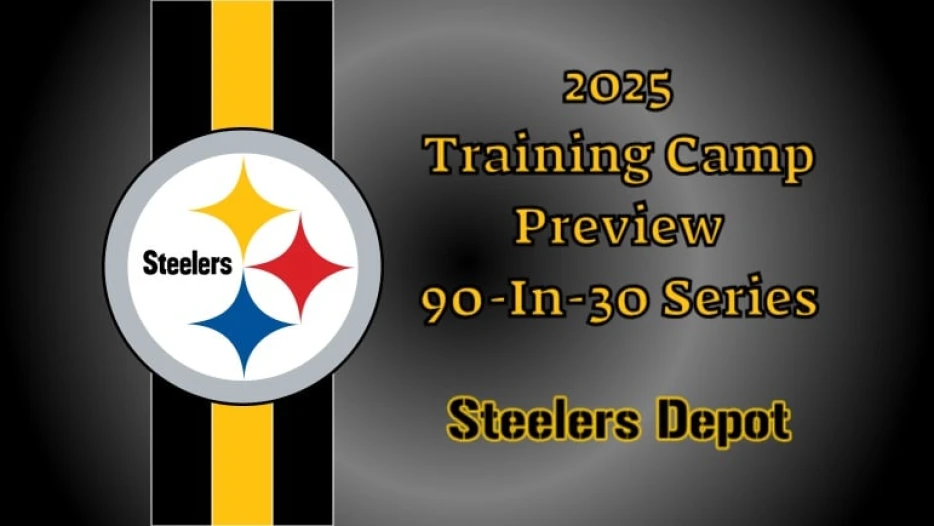 90 In 30: Steelers 2025 Training Camp Preview Series — Calvin Anderson, Spencer Anderson, Calvin Austin III