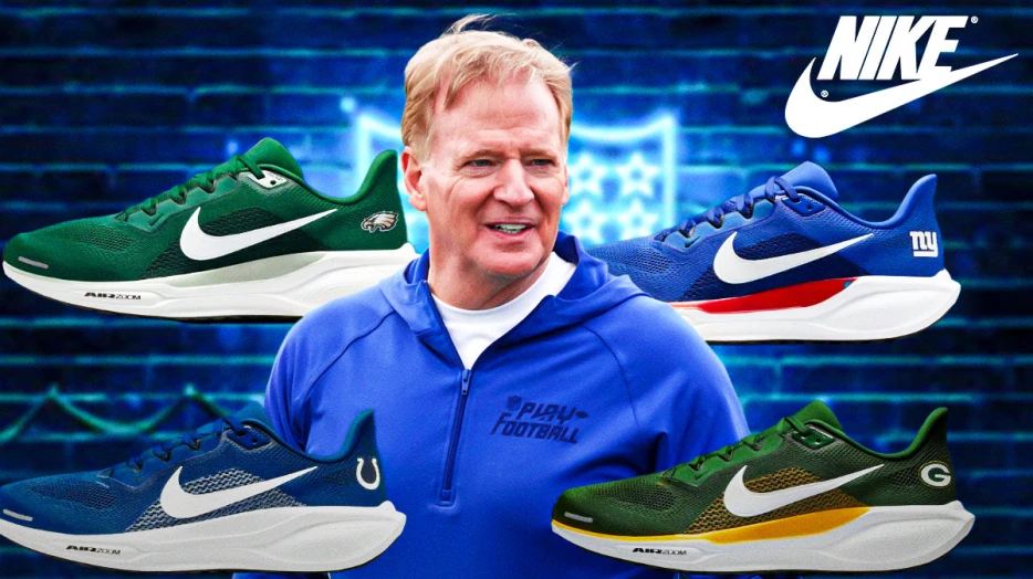 NFL partners with Nike for new Pegasus 41 running shoes
