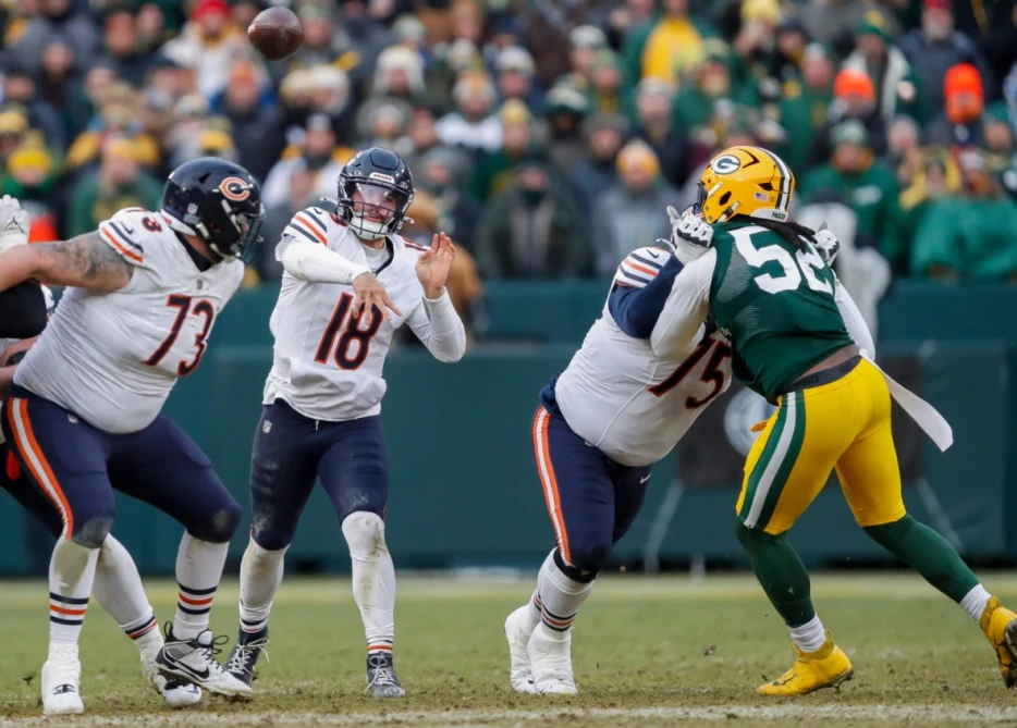 Chicago Bears QB Caleb Williams takes shot at Green Bay Packers fans