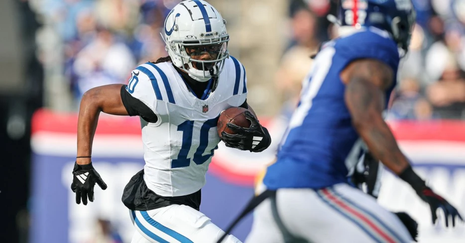 Which receiver will step up as the Colts’ number two?