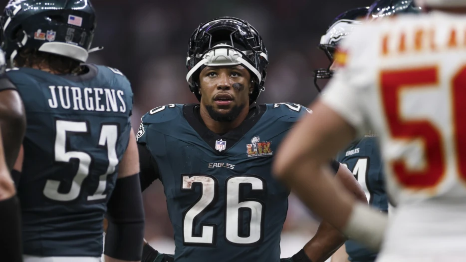 Saquon Barkley calls tush-push opposition &quot;soft&quot;