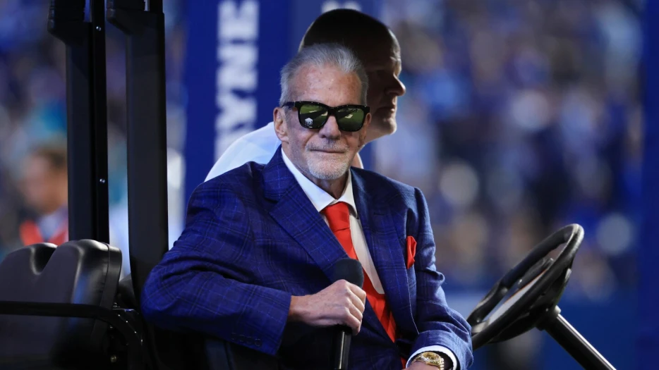Colts to wear jersey patch honoring Jim Irsay this season