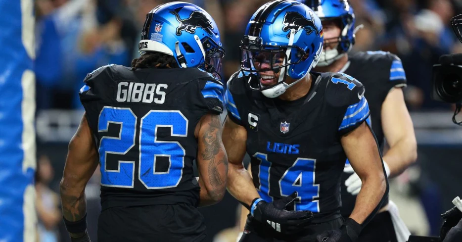 Jahmyr Gibbs still chasing lofty milestone, bet with Amon-Ra St. Brown