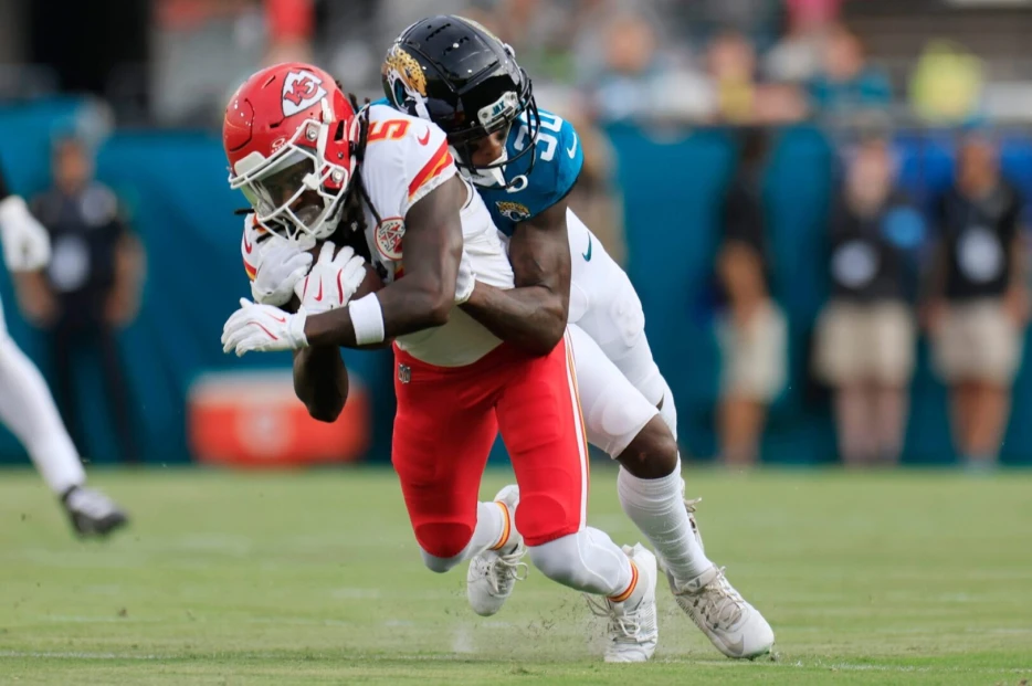 AFC Notes: Marquise Brown, Jim Harbaugh, Broncos, Chargers, Chiefs