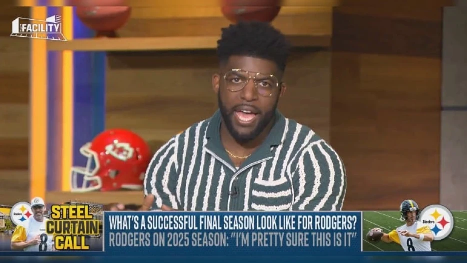 Steelers’ Season Is Championship Or Bust With Aaron Rodgers, Emmanuel Acho Says
