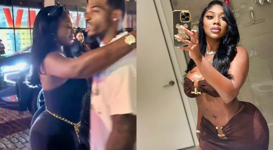Woman “With Weird BBL” Who Got Curved While Trying To Hug Ja’Marr Chase Has Been ID’d, And You’ll Definitely Want To Check Out Her Scandalous Social Media Pics