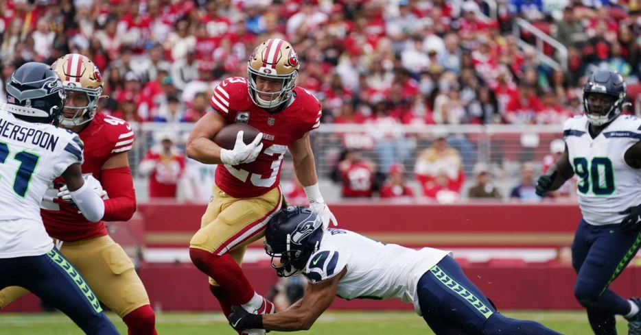 Is Christian McCaffrey still the best running back in the NFC West?