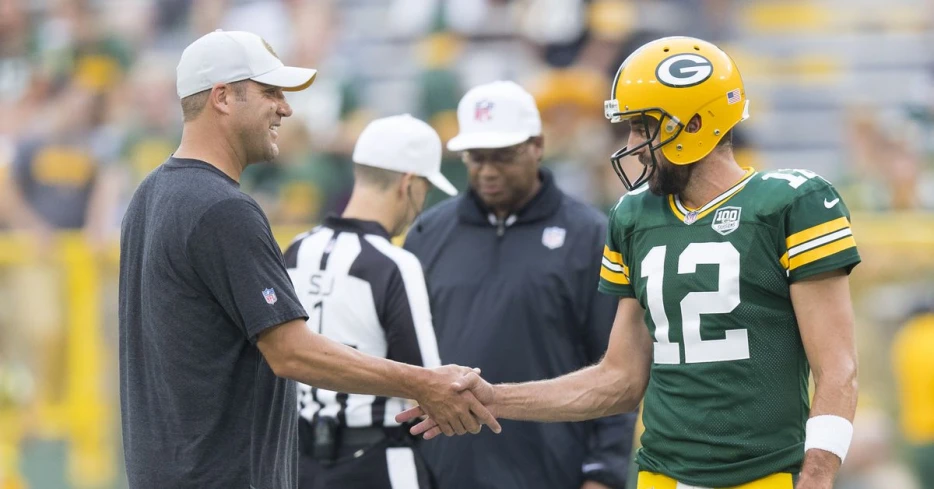 Ben Roethlisberger says he would take Aaron Rodgers in his prime over Patrick Mahomes
