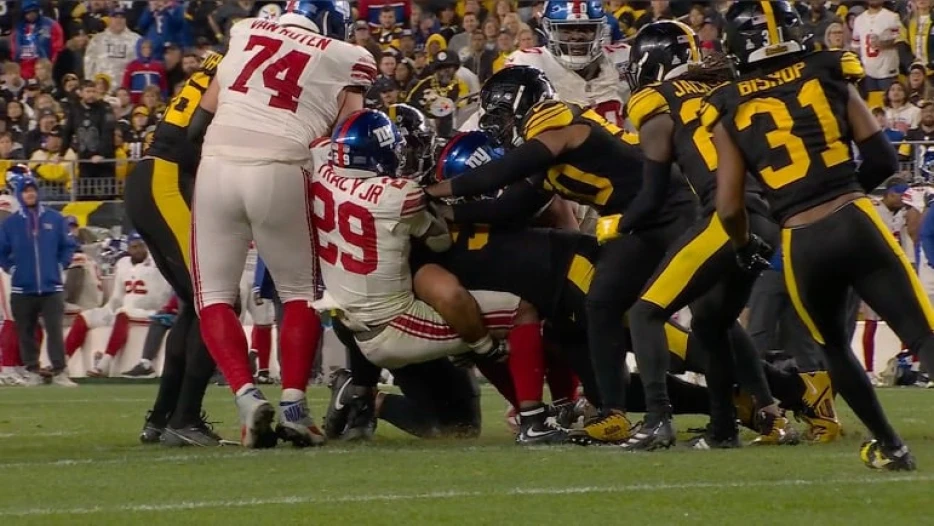 ‘He Hit Me So Hard’: Giants RB Tyrone Tracy Recalls Welcome-To-NFL Moment From Cam Heyward