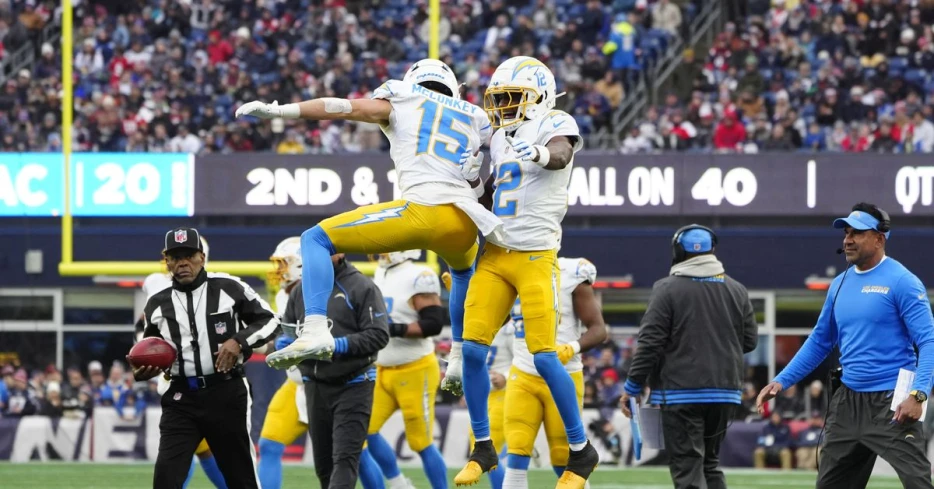 Ladd McConkey makes NFL Top 100 after stellar rookie season