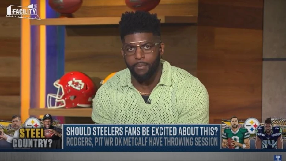 Acho Says There’s ‘Added Pressure’ On Aaron Rodgers With Steelers ‘Changing The DNA’ For Him