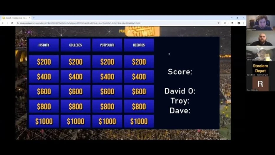 Watch: Steelers Depot Jeopardy (Episode 2)