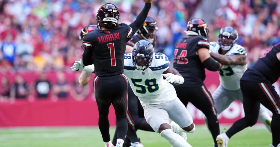 Seahawks 2024 film review: Derick Hall’s raw strength shows up in second season