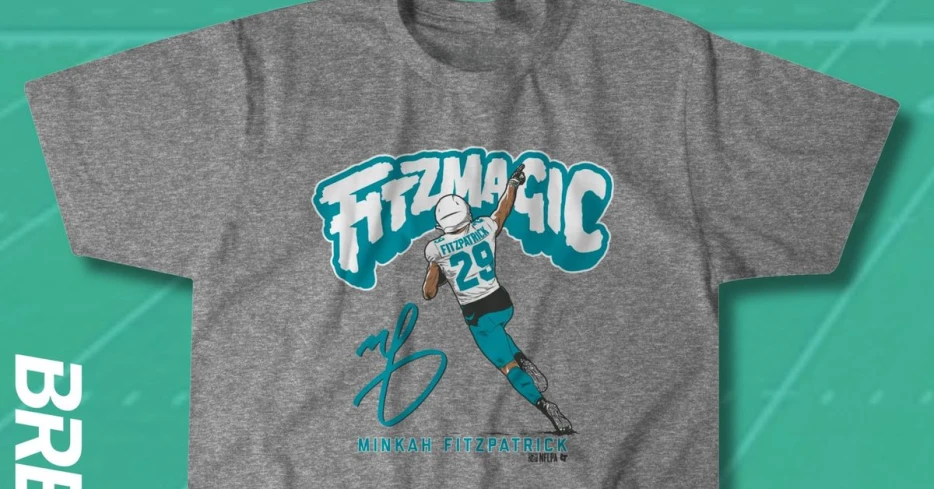 Minkah Fitzpatrick return to Miami celebrated in new BreakingT shirt