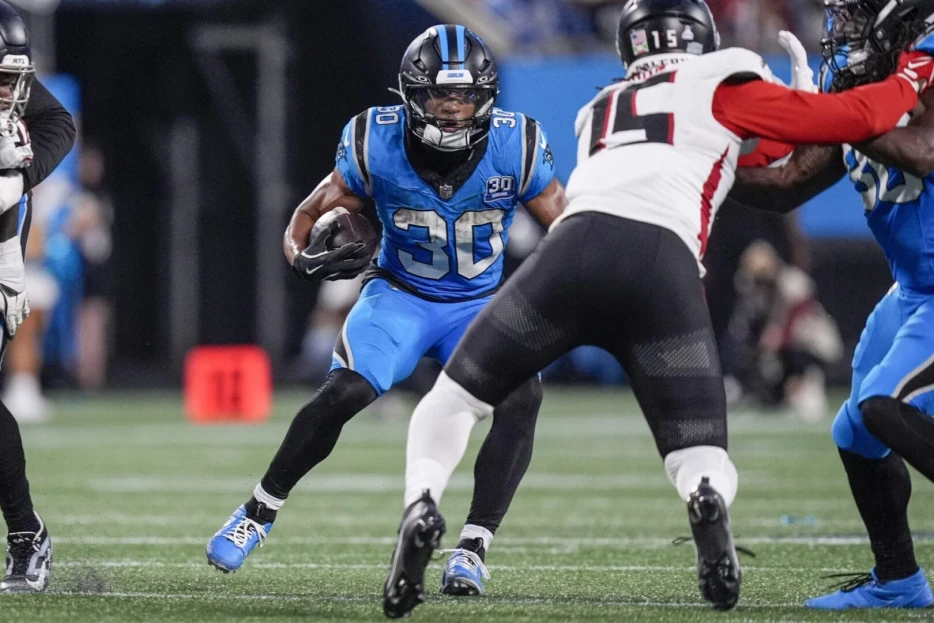 NFC Notes: Chuba Hubbard, Foster Moreau, Falcons, Panthers, Saints