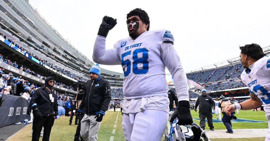 Where does Penei Sewell rank among all-time Detroit Lions OT?