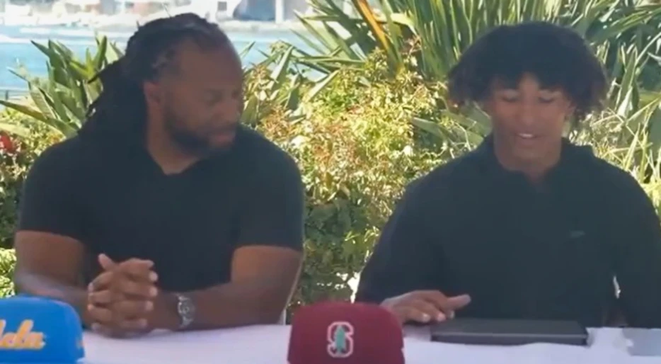 Larry Fitzgerald’s Son Devin Announces Surprising Commitment To Top NCAA Football Program