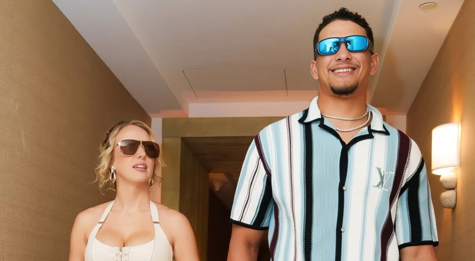 Private Photos Show Patrick Mahomes and Wife, Brittany, Partying with Friends on a Luxury Yacht in Miami