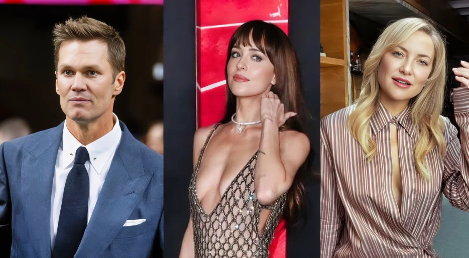 Tom Brady Parties With String Bikini-Clad Stars Dakota Johnson And Kate Hudson On Ibiza Yacht Extravaganza
