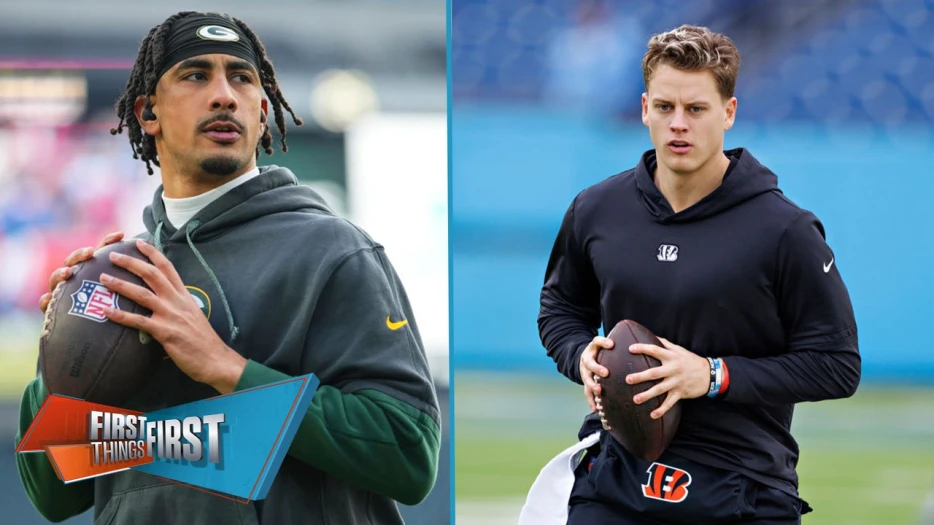 Burrow sits below Allen, Lamar, Love ranked low in Nick's pre-camp QB tiers | First Things First