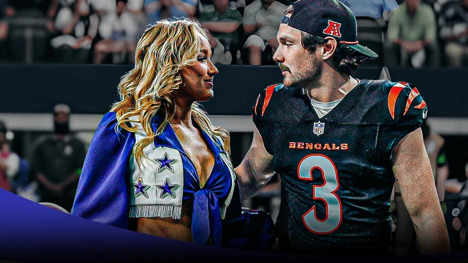 Cowboys cheerleader goes viral during wedding to NFL kicker