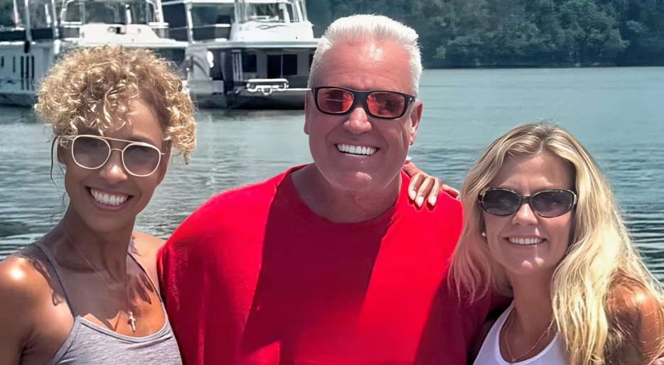 Rex Ryan’s 4-Word Raunchy T-Shirt Stuns Social Media in Viral Pic with Sam Ponder and Sage Steele