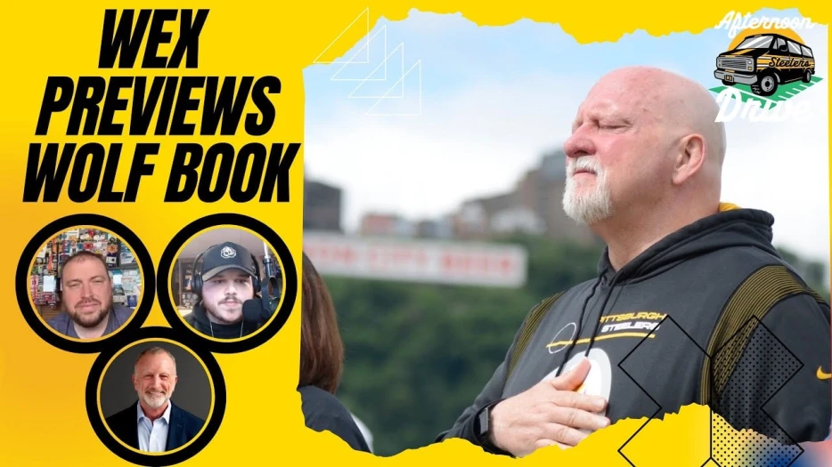 Steelers Afternoon Drive: Jim Wexell Previews Craig Wolfley Book