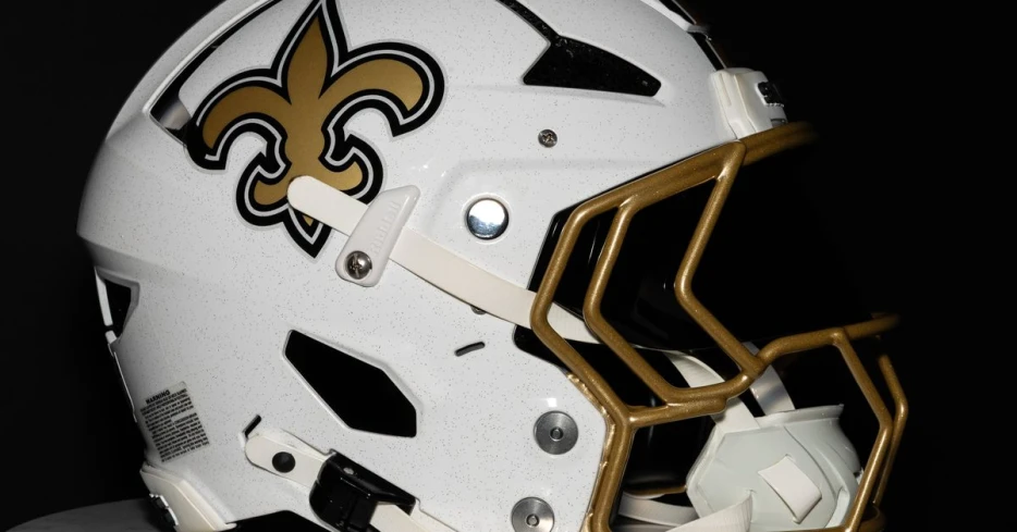 Saints reveal new alternate helmet for 2025 season
