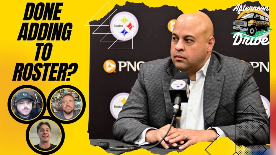 Steelers Afternoon Drive: Steelers Done Adding Before Camp?